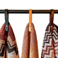 H&aring;ndkleholdere, brun, Nordan Home