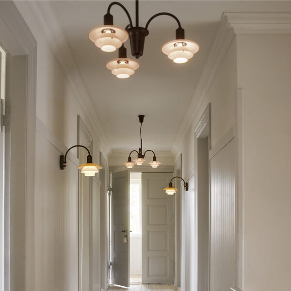 PH 2/2 Vegglampe Centenary Edition, amber/opal white, Louis Poulsen
