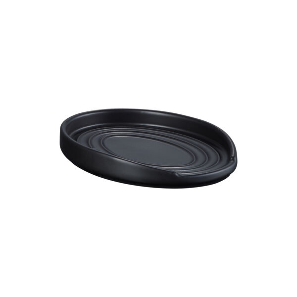 Oval gryteskjeholder, matte black, Le Creuset