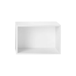 Stacked Storage System Backboard, white, Muuto