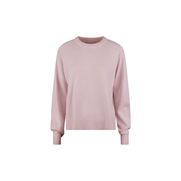 Iberia crew neck i strikk, light pink, Stenstr&ouml;ms
