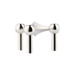 STOFF Nagel lysestake, krom