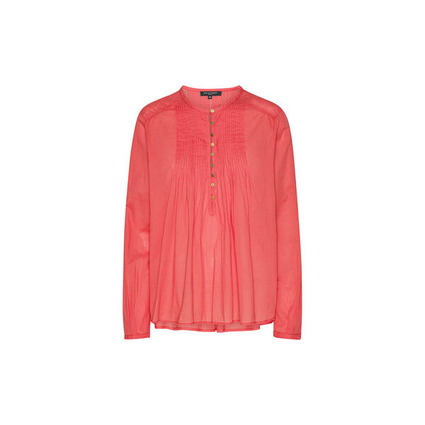Long Sleeved Shirt, spiced coral, Ilse Jacobsen Hornbæk