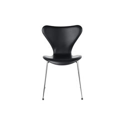 Serie 7&trade; 3107 fullpolstret stol, svart, Fritz Hansen