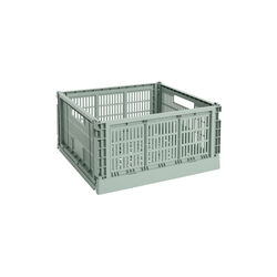 HAY Colour Crate Large Square, sage green, HAY