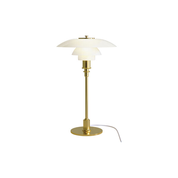 PH 3/2 Table Lamp, brass metallised, Louis Poulsen