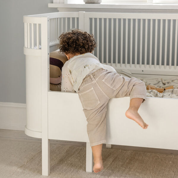 Baby- & juniorseng, classic white, Sebra