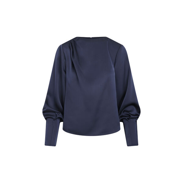 Kirstine Blouse, dark sapphire, Urban Pioneers