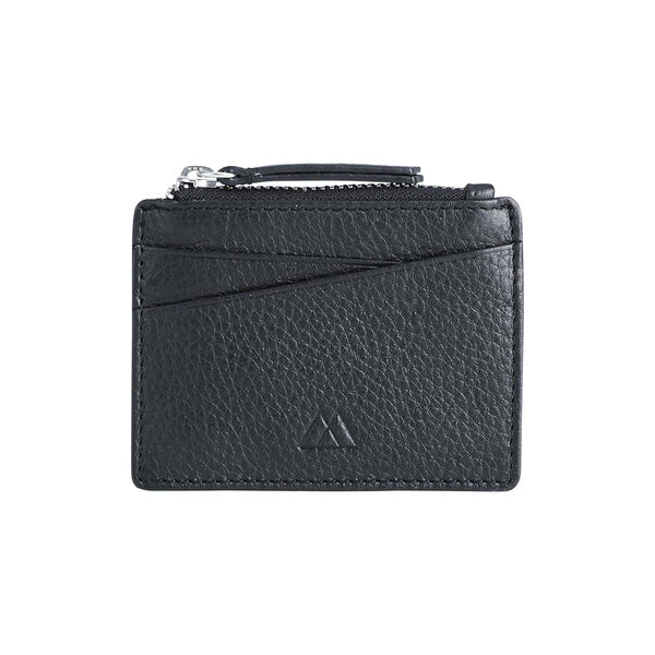 Frey Zip Card Holder, grain black Frey Zip Card Holder, grain black, Markberg