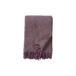 Vito plaid, bordeaux, Klippan Yllefabrik