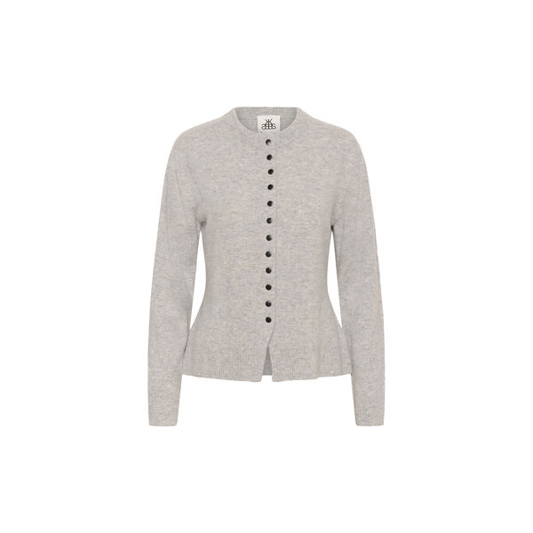 KBEtta Cardigan, light grey melange, Karen by Simonsen