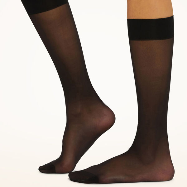 Individual 10 Knee-Highs, black, Wolford