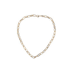 Necklace large chain, gold, Emilia by Bon Dep