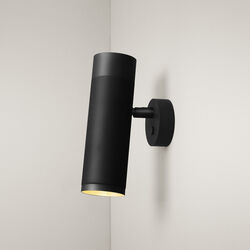 Patrone Wall Lamp, black-browned brass, Thorup Copenhagen