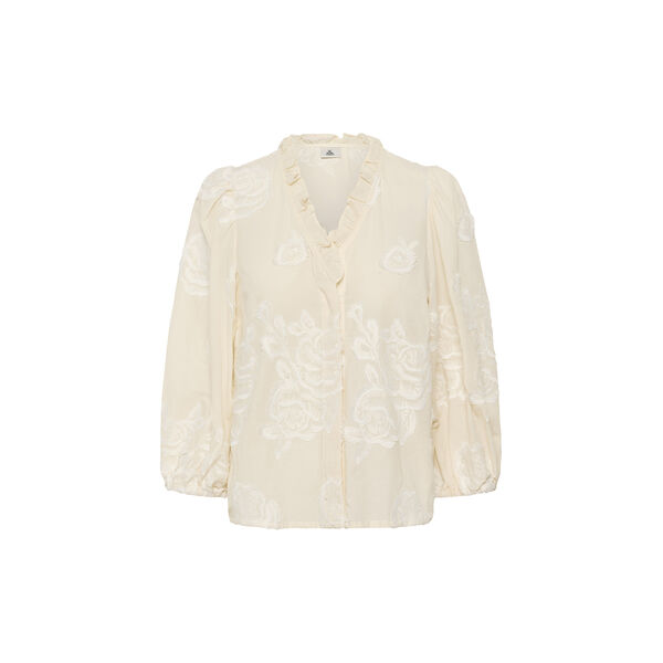 KBErmine Shirt, egret, Karen by Simonsen