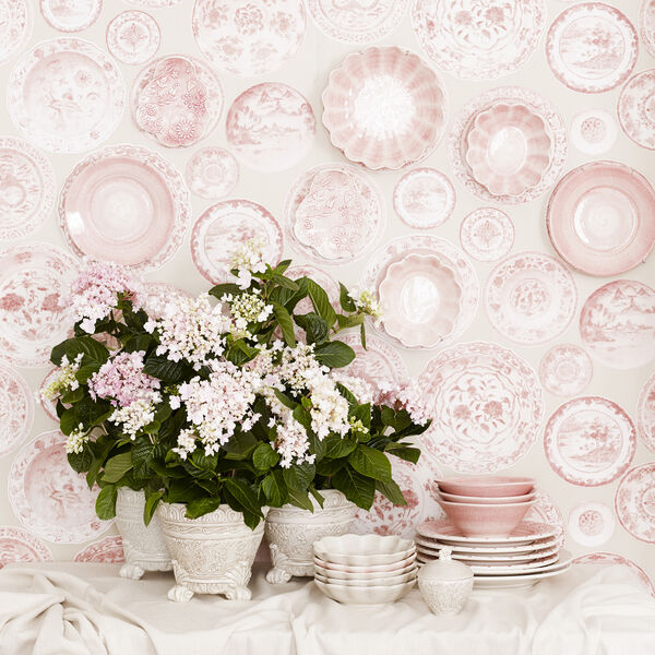 Oyster tallerken 20 cm, light pink Oyster tallerken 20 cm, light pink, Mateus