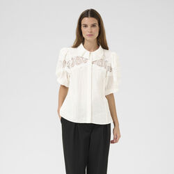 KBUrith Frosty Blouse, egret, Karen by Simonsen