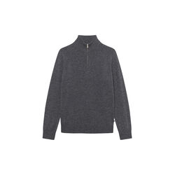 MAhellson Z Knit Pullover, medium grey melange, Matinique