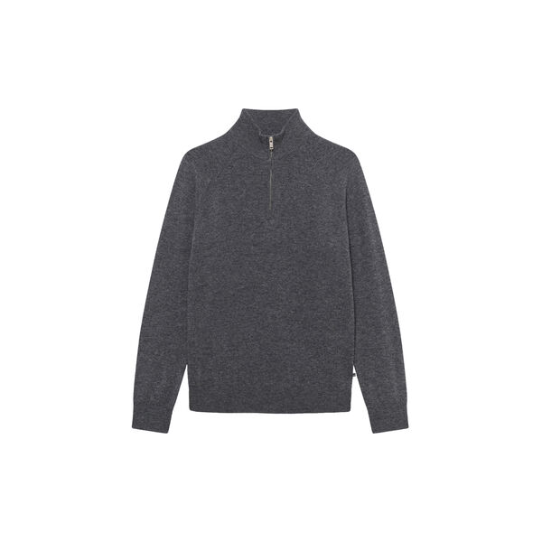 MAhellson Z Knit Pullover, medium grey melange, Matinique