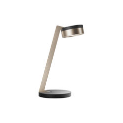 BLADE T1 SLIM bordlampe, matt black/satin gold, LIGHT-POINT