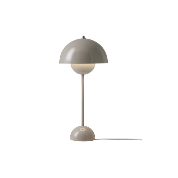 Flowerpot VP3 bordlampe, grå beige Flowerpot VP3 bordlampe, grå beige, &Tradition