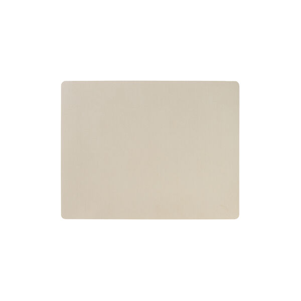Serene dekkebrikke Square L, cream, LIND DNA