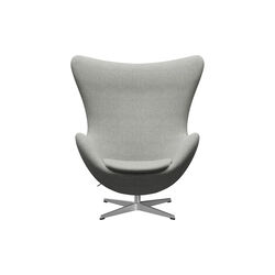Ægget™ 3316 loungstol, white/grey, Fritz Hansen