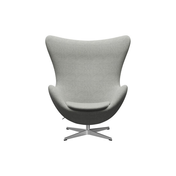 Ægget™ 3316 loungstol, white/grey, Fritz Hansen