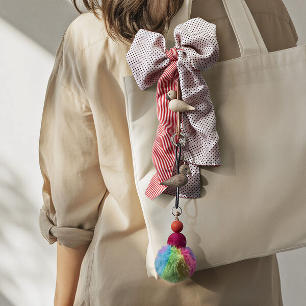 Fugl nøkkelring, gull, Kay Bojesen Denmark