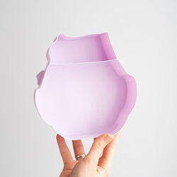 Matboks - Ugle, lys lilla, Blafre