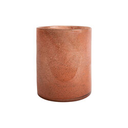 Calore vase/telysholder, rusty red, Byon