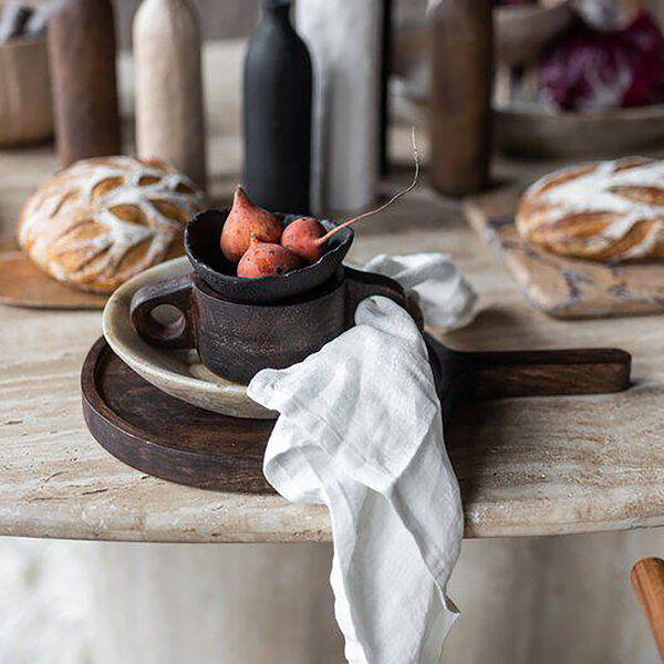 Mica skål, brown, Jakobsdals