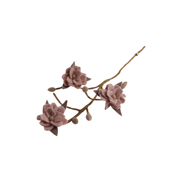 Magnoliagren med blomster, støvet rosa, Gry & Sif