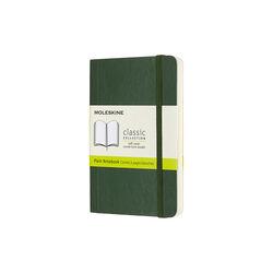 Classic Notebook blanke sider, grønn, Moleskine