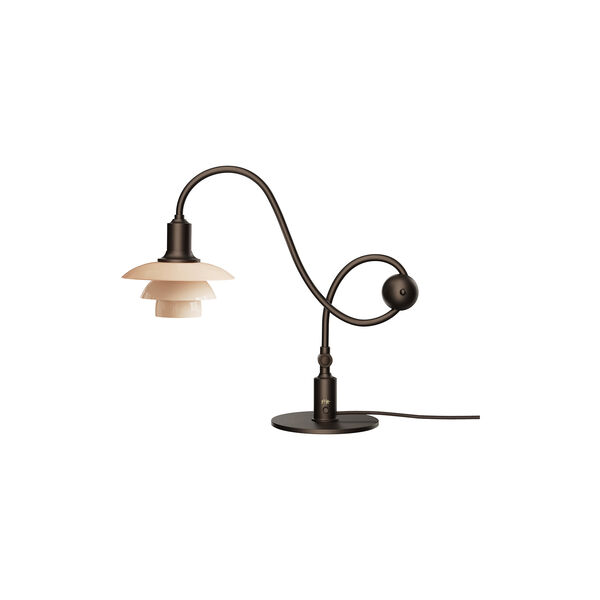 PH 1/1 Piano Bordlampe Limited Edition, dusty terracotta, Louis Poulsen
