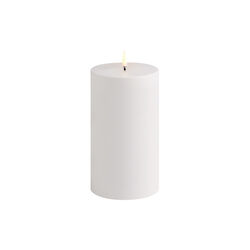 LED Outdoor Pillar Candle 18 cm, Uyuni Lighting