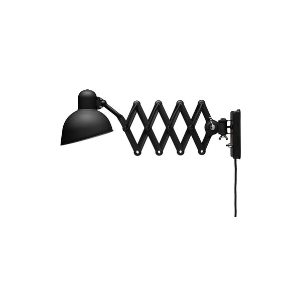 KAISER idell&trade; 6718-W Wall Lamp, matt black, Fritz Hansen