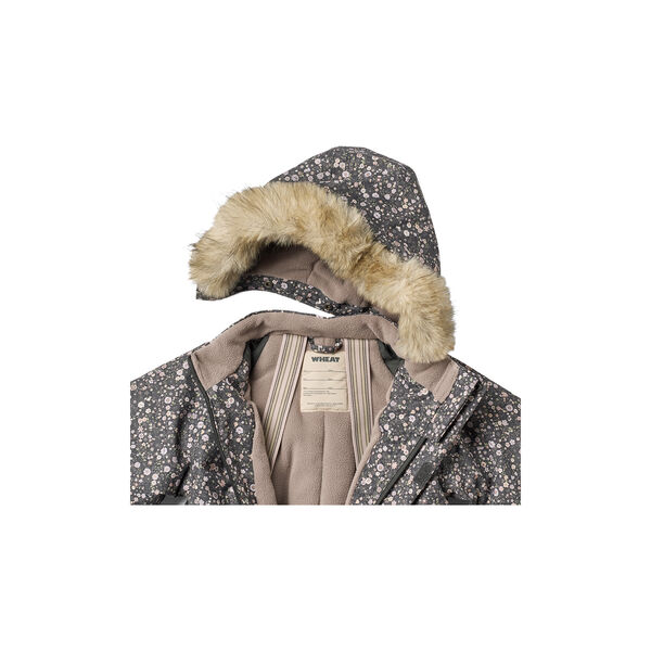 Snowsuit Moe, 9528 black sea open flowers, Wheat