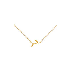 Marigold halskjede, gold, Hultquist Copenhagen