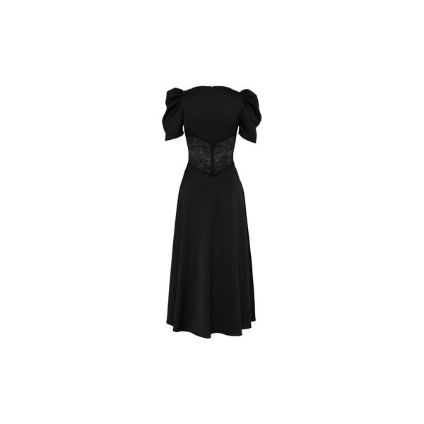 Francis maxikjole, svart, Love Lolina