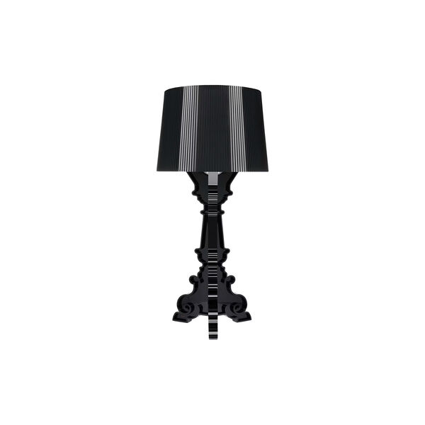 BOURGIE bordlampe, glossy black, Kartell