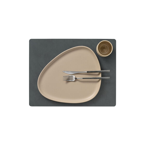 Nupo dekkebrikke Square L, anthracite, LIND DNA
