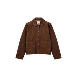ZURISW CORDUROY JACKET, 7052 brown, Sofie Schnoor