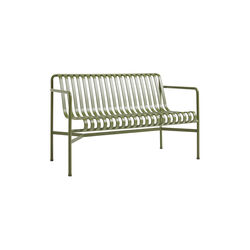 Palissade spisebord benk, olive, HAY