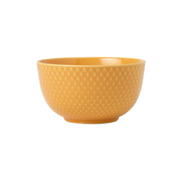 Rhombe Color skål, gul Rhombe Color skål, gul, Lyngby Porcelæn