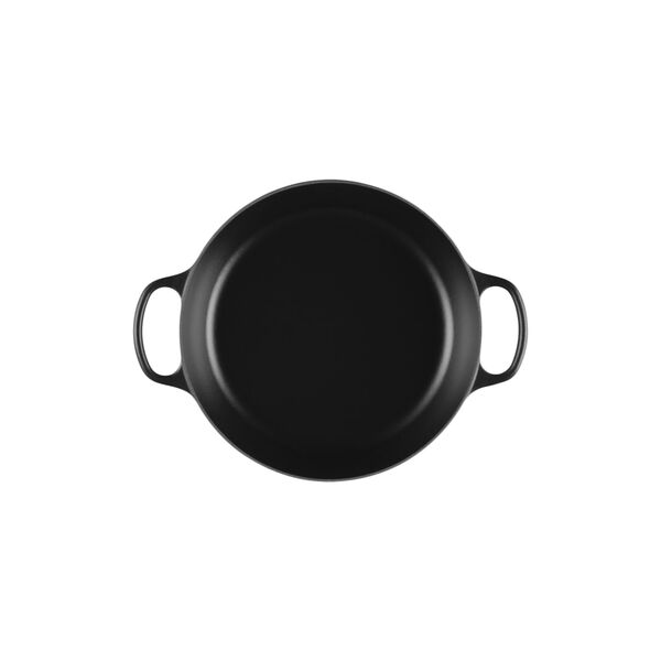 Signature st&oslash;pejern buffetgryte | 30 cm | Matte Black, Le Creuset