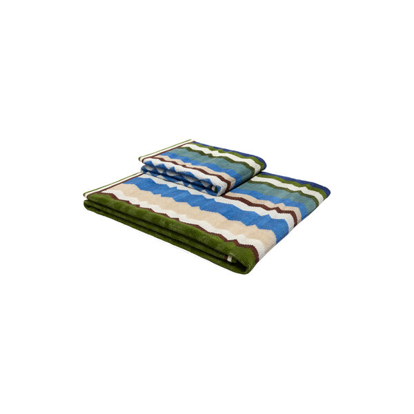 Eva h&aring;ndkle, 170 turquoise multicolor, Missoni Home