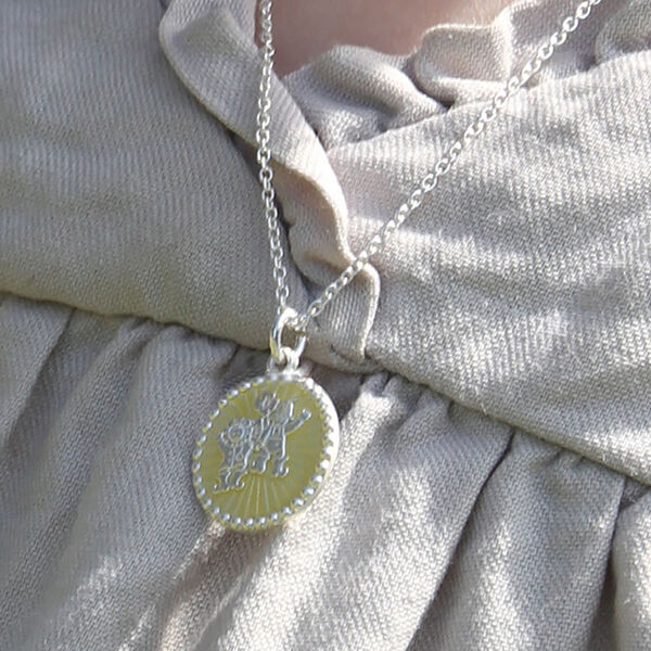 Lykkeliten, sølv /solgul, Th. Marthinsen