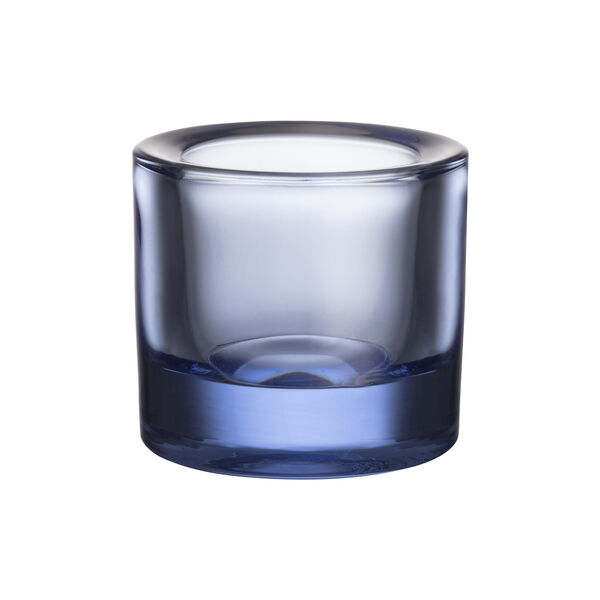 Kivi lyslykt, aqua, Iittala