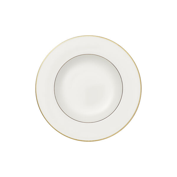 Anmut Gold dyp tallerken, hvit/gull, Villeroy & Boch